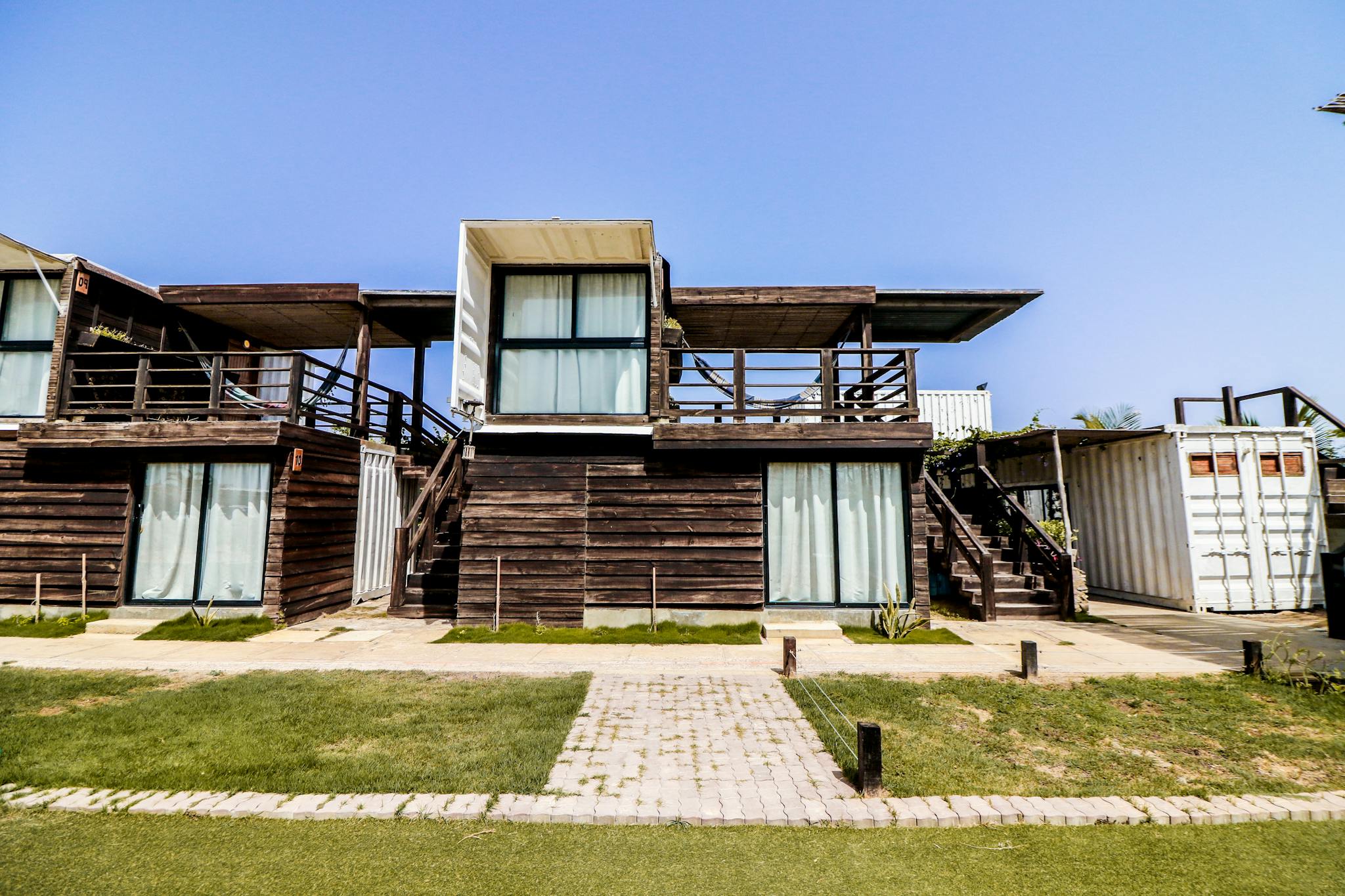 Explore the rustic charm of this wooden cottage with a modern twist located in Adicora, Venezuela.